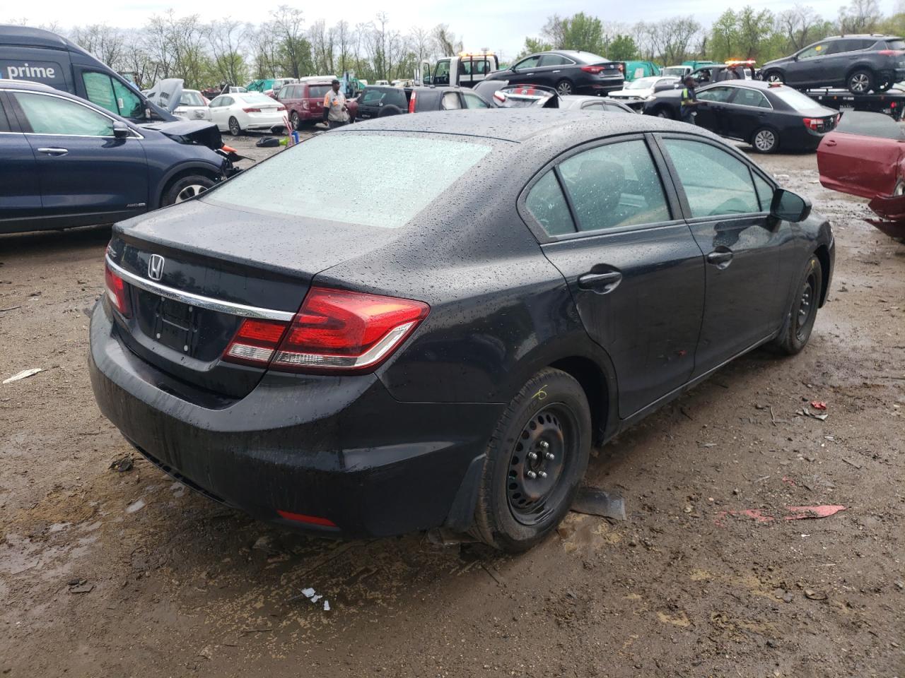 Photo 4 from auction – 2014 HONDA CIVIC LX with VIN 2HGFB2F53EH508521