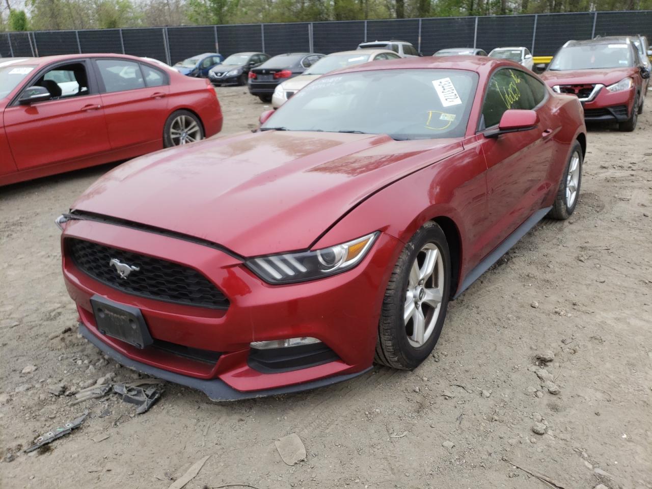 Photo 2 from auction – 2015 FORD MUSTANG with VIN 1FA6P8AM9F5354400