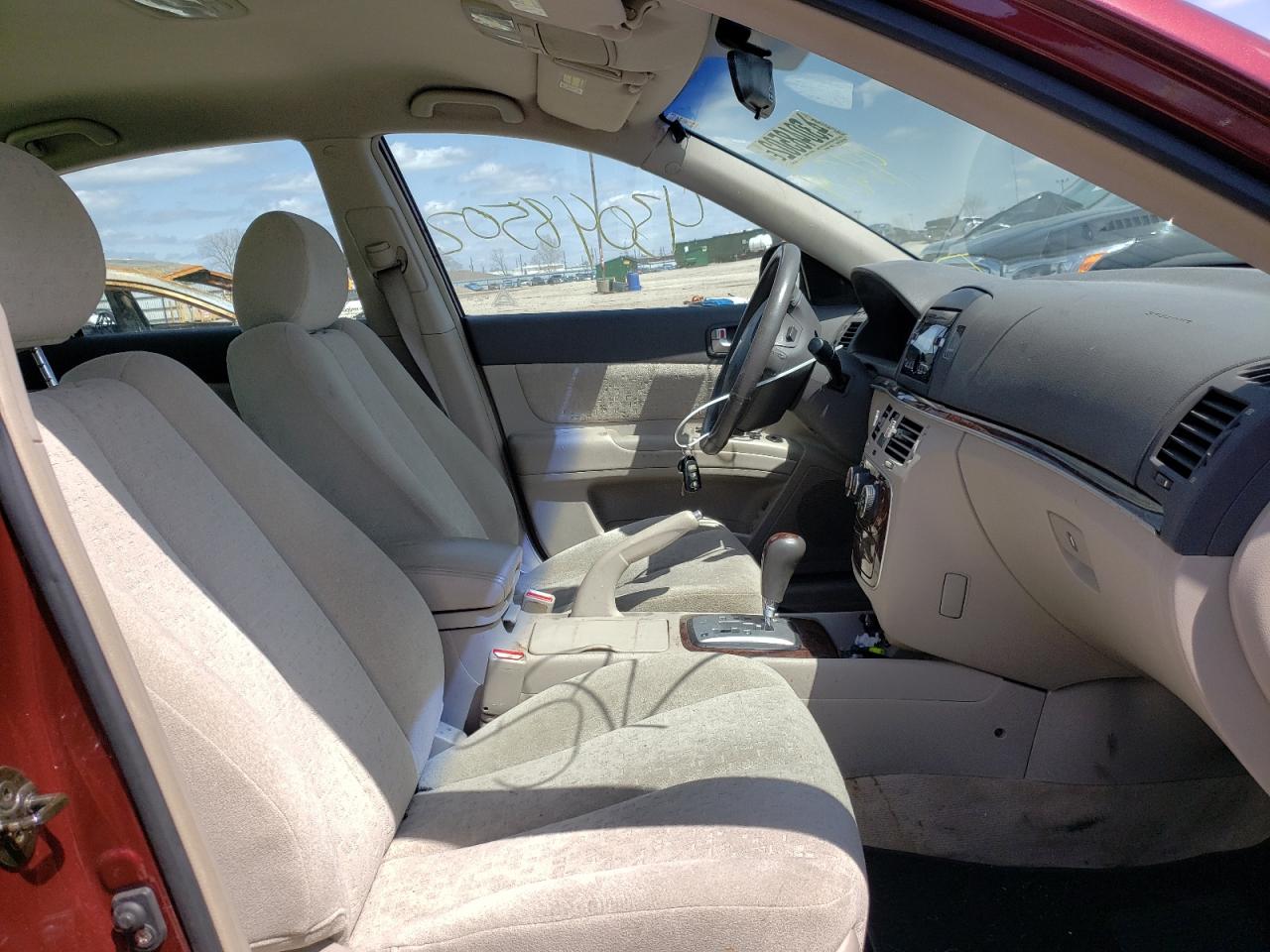 Photo 5 from auction – 2007 HYUNDAI SONATA SE with VIN 5NPEU46F47H192209