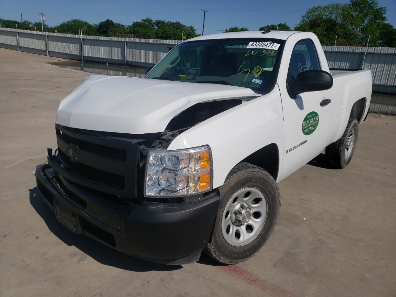 Photo 2 from auction – 2009 CHEVROLET SILVERADO with VIN 1GCEC14X89Z203740