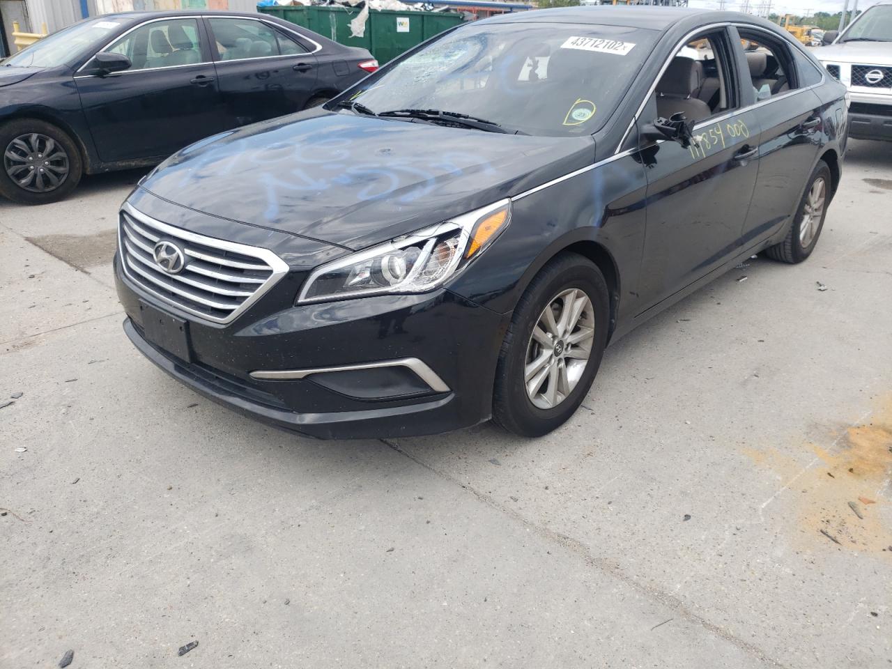 Photo 2 from auction – 2017 HYUNDAI SONATA SE with VIN 5NPE24AF6HH522835