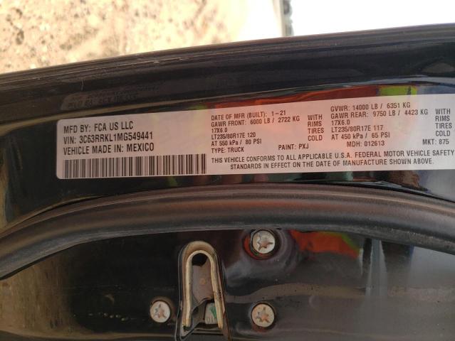 Photo 10 from auction – 2021 RAM 3500 LONGH with VIN 3C63RRKL1MG549441