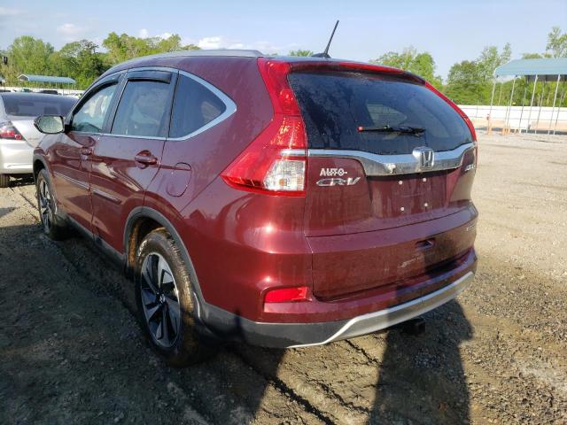 Photo 3 from auction – 2016 HONDA CR-V TOURI with VIN 5J6RM4H91GL048390