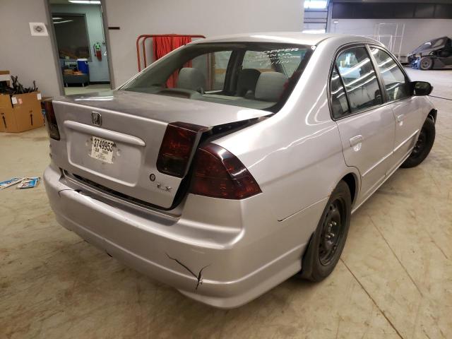 Photo 4 from auction – 2005 HONDA CIVIC LX with VIN 2HGES16515H504764