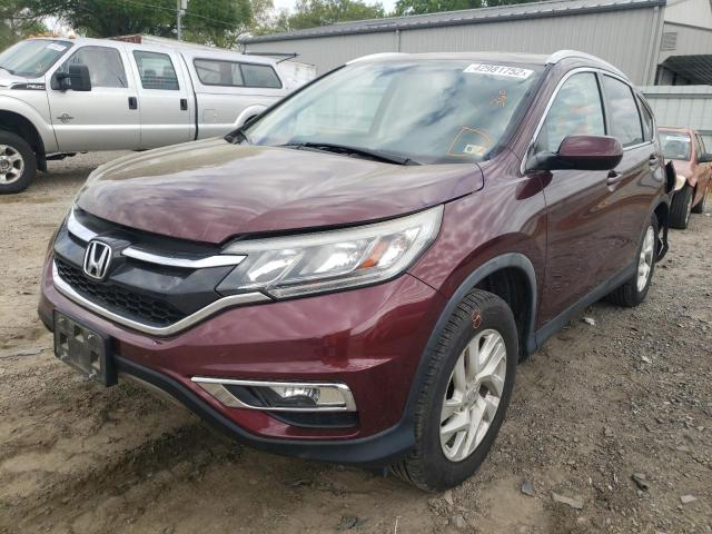 Photo 2 from auction – 2015 HONDA CR-V EXL with VIN 2HKRM4H74FH673213