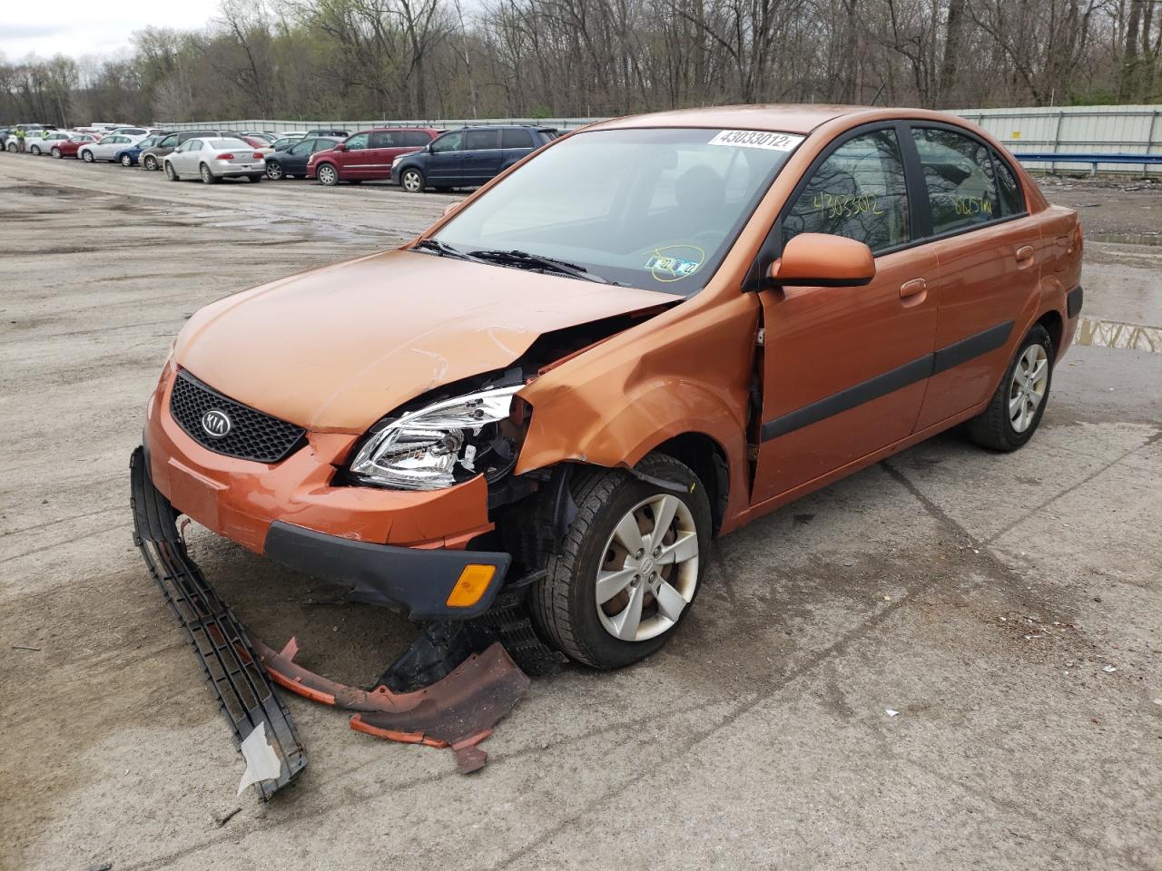 Фото 2 с аукциона – 2009 KIA RIO BASE с VIN KNADE223X96546866