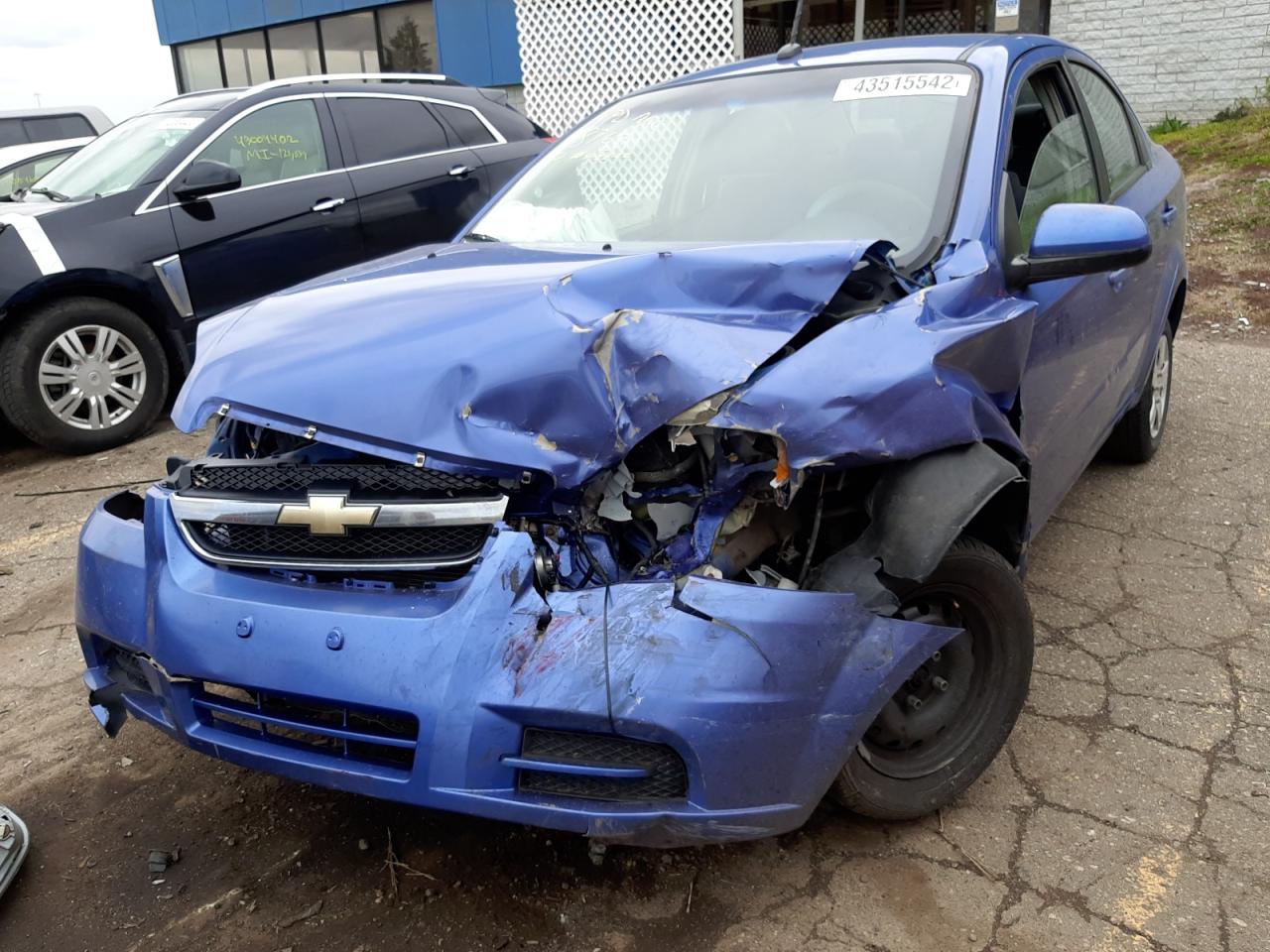 Photo 2 from auction – 2009 CHEVROLET AVEO LS with VIN KL1TD56E79B378763