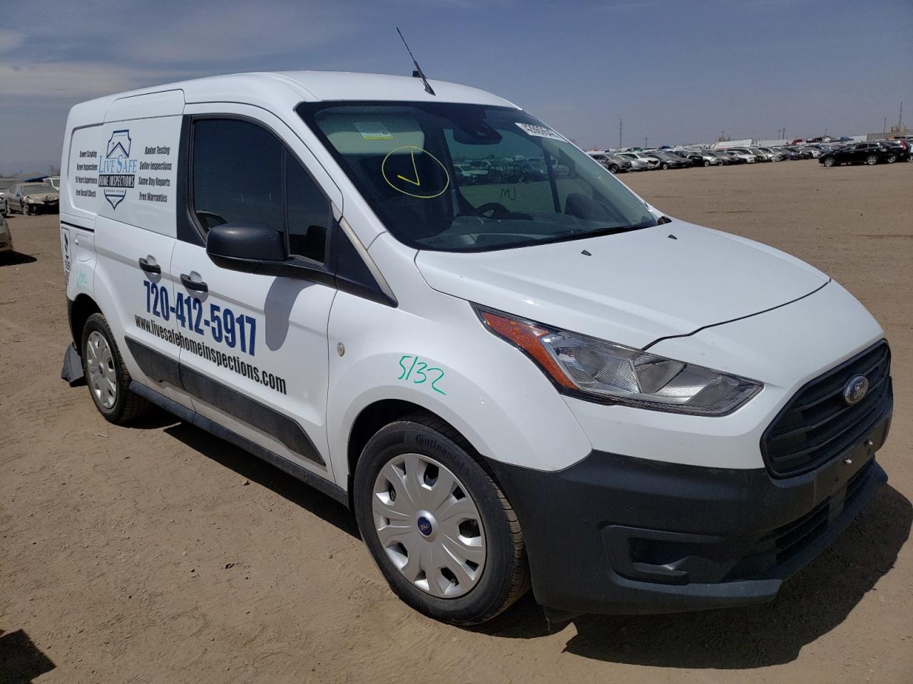 FORD TRANSIT CO 2019 with VIN NM0LS6E28K1400130 - Photo from auction