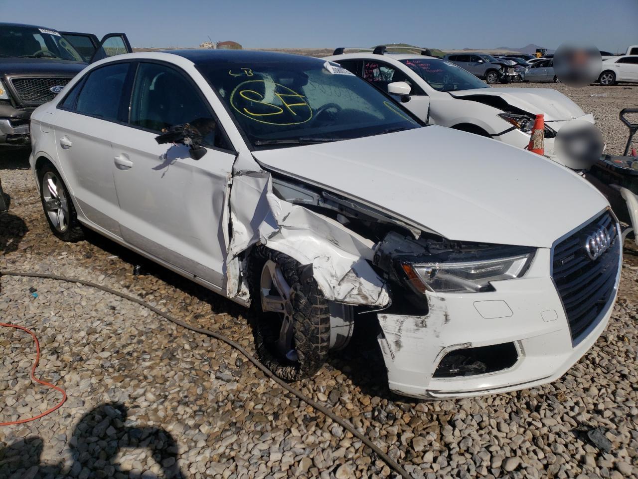 AUDI A3 PREMIUM 2017 with VIN WAUB8GFF5H1032547 - Photo from auction