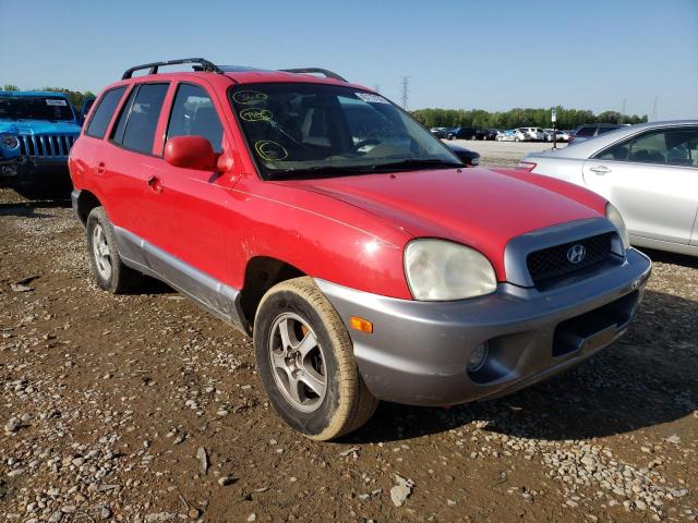 HYUNDAI SANTA FE G 2004 with VIN KM8SC13D44U841995 - Photo from auction