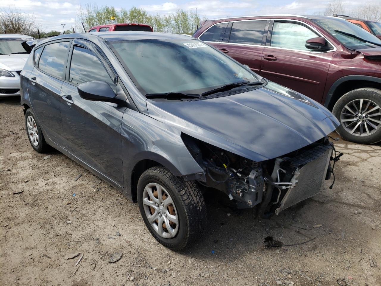 HYUNDAI ACCENT GLS 2012 with VIN KMHCT5AE6CU040569 - Photo from auction