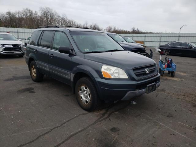 HONDA PILOT LX 2004 with VIN 2HKYF18104H616200 - Photo from auction