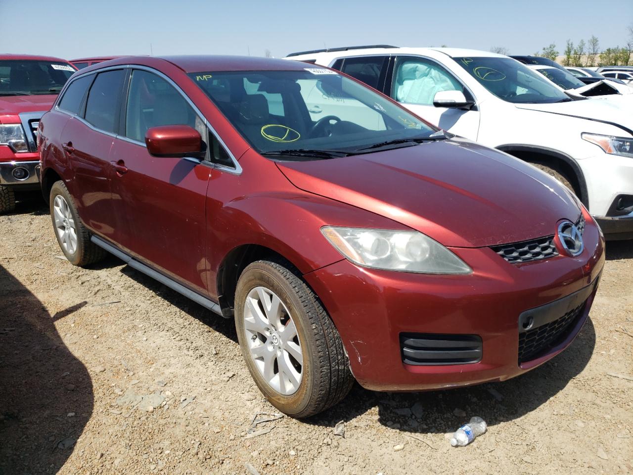 MAZDA CX-7 2008 with VIN JM3ER293X80203162 - Photo from auction