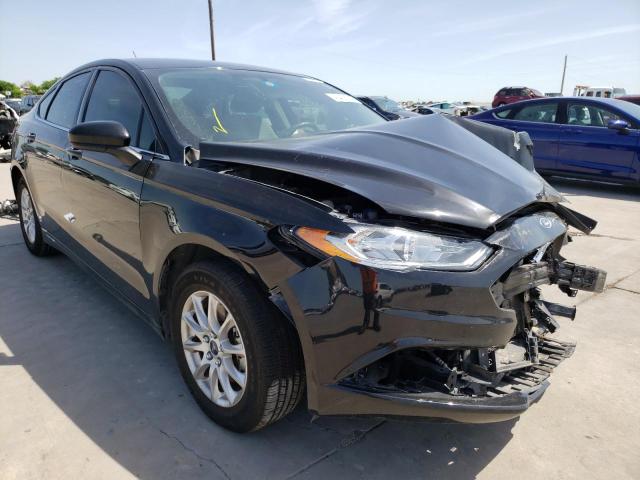 FORD FUSION S 2017 with VIN 3FA6P0G75HR412943 - Photo from auction