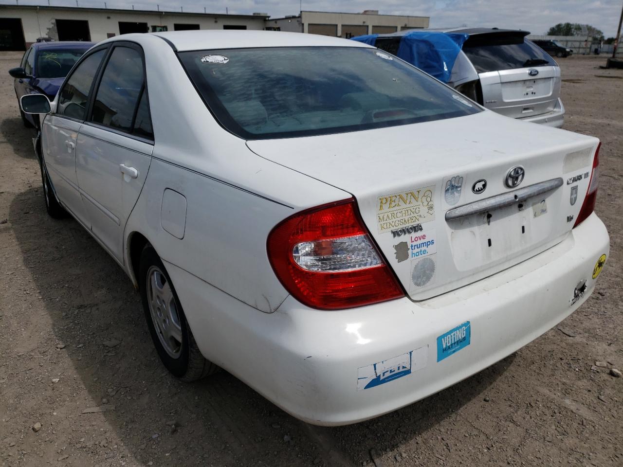 Photo 3 from auction – 2002 TOYOTA CAMRY LE with VIN 4T1BF32K42U023246