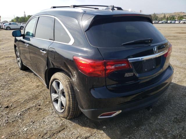 Photo 3 from auction – 2014 ACURA MDX with VIN 5FRYD4H29EB026768