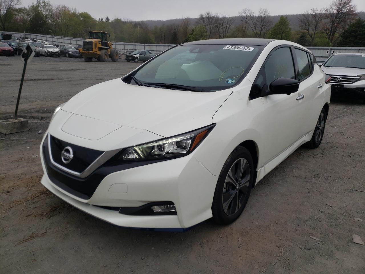 Photo 2 from auction – 2021 NISSAN LEAF SL PL with VIN 1N4BZ1DV7MC556164