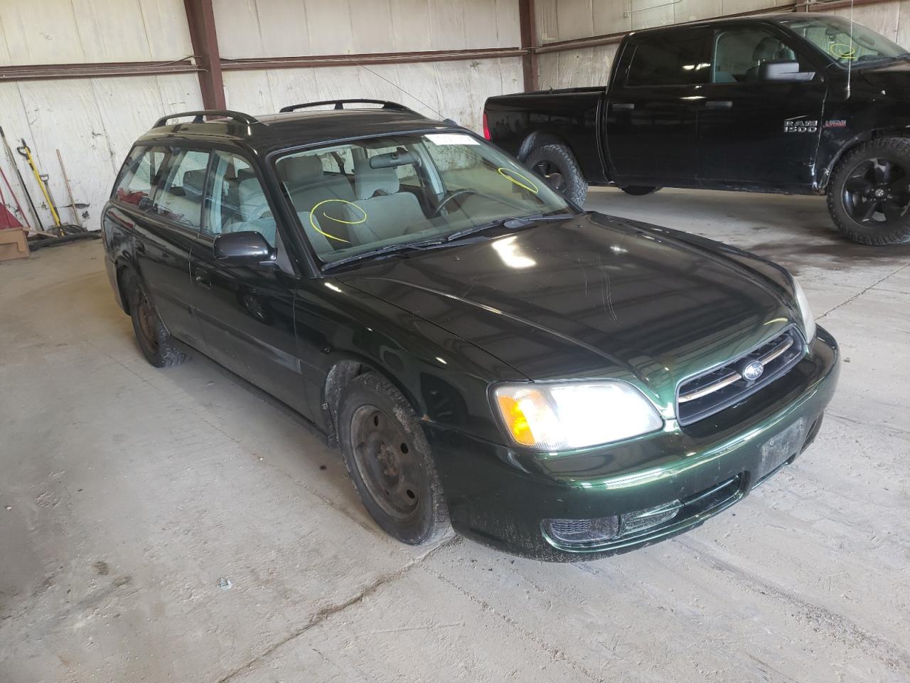SUBARU LEGACY L 2002 with VIN 4S3BH635527303619 - Photo from auction