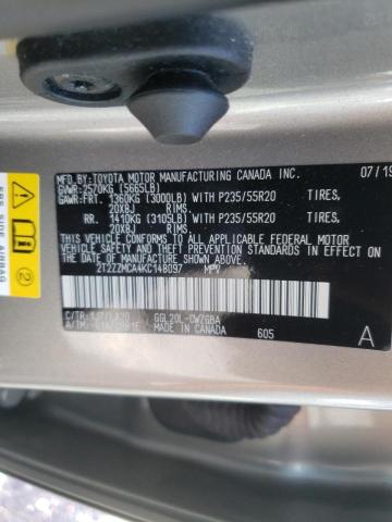 Photo 10 from auction – 2019 LEXUS RX 350 BAS with VIN 2T2ZZMCA4KC148097