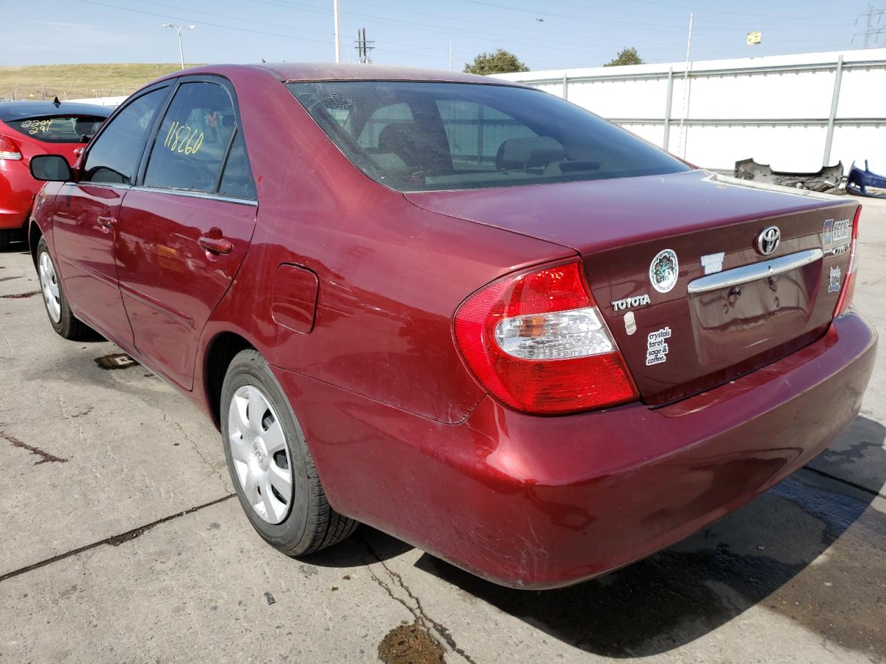 Photo 3 from auction – 2004 TOYOTA CAMRY LE with VIN 4T1BE32K74U264742