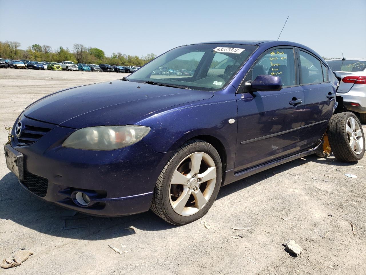 Photo 2 from auction – 2004 MAZDA 3 S with VIN JM1BK323X41119900