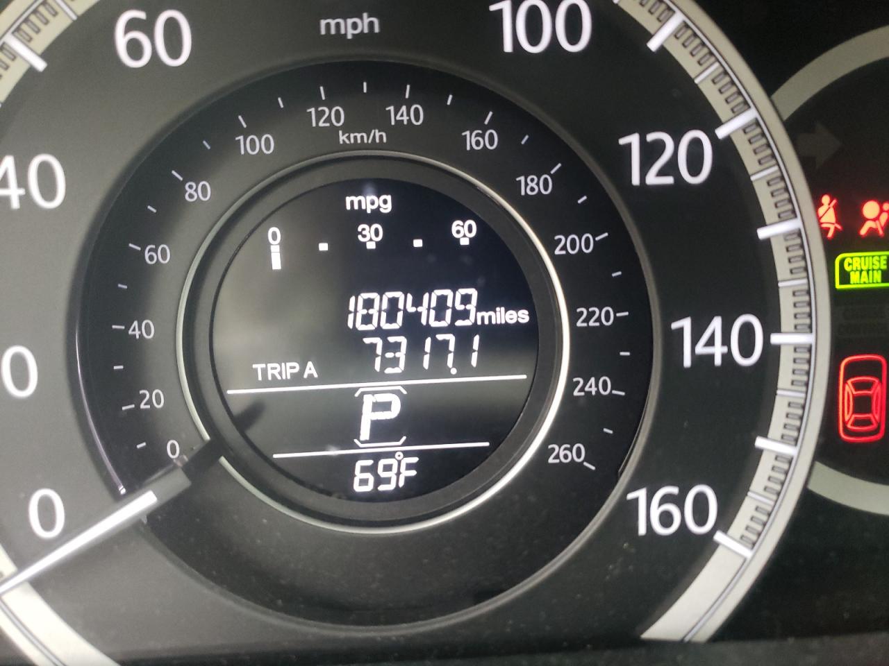 Photo 8 from auction – 2014 HONDA ACCORD EXL with VIN 1HGCR2F89EA176947