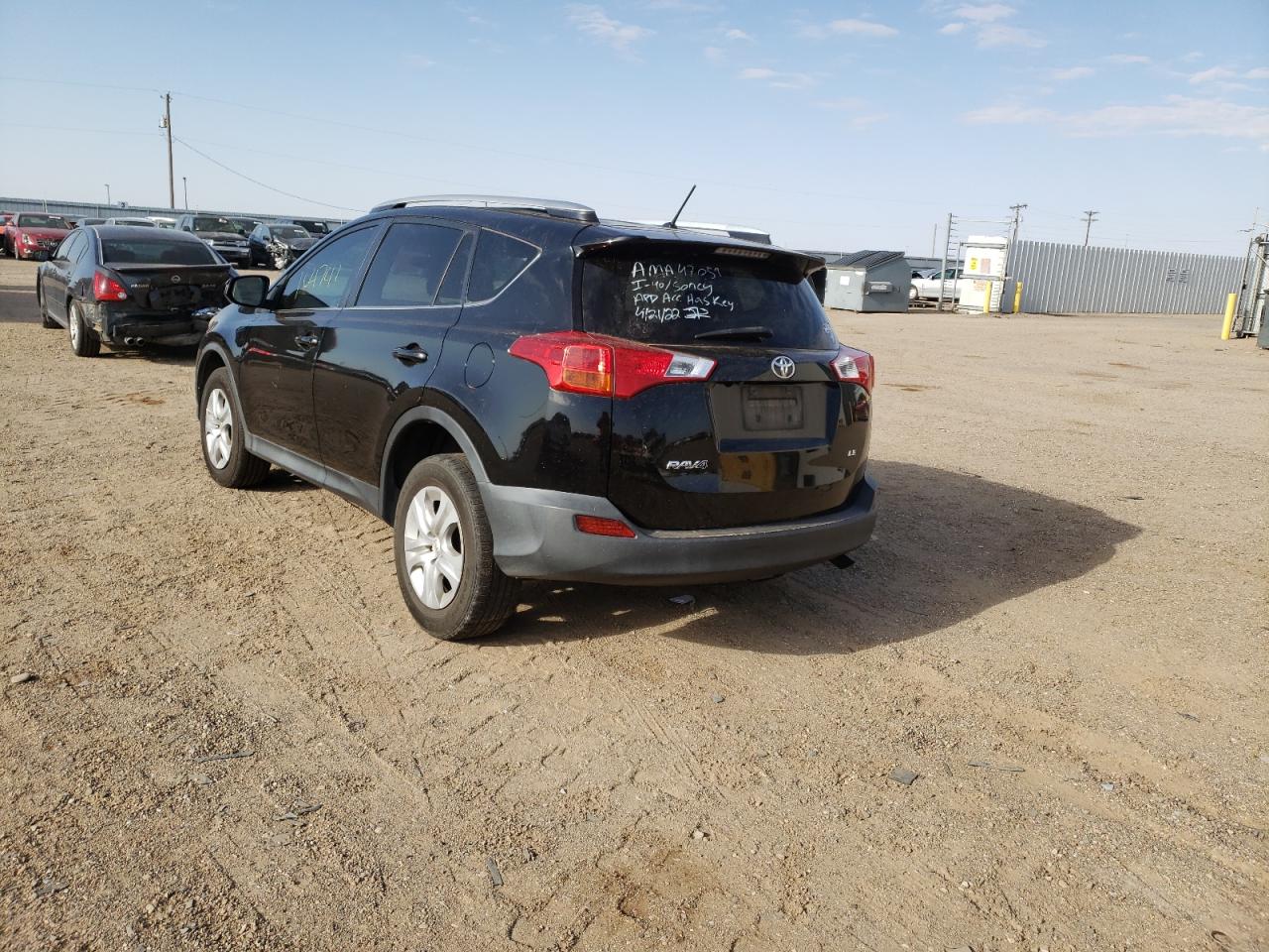Photo 3 from auction – 2014 TOYOTA RAV4 LE with VIN 2T3ZFREV6EW117373