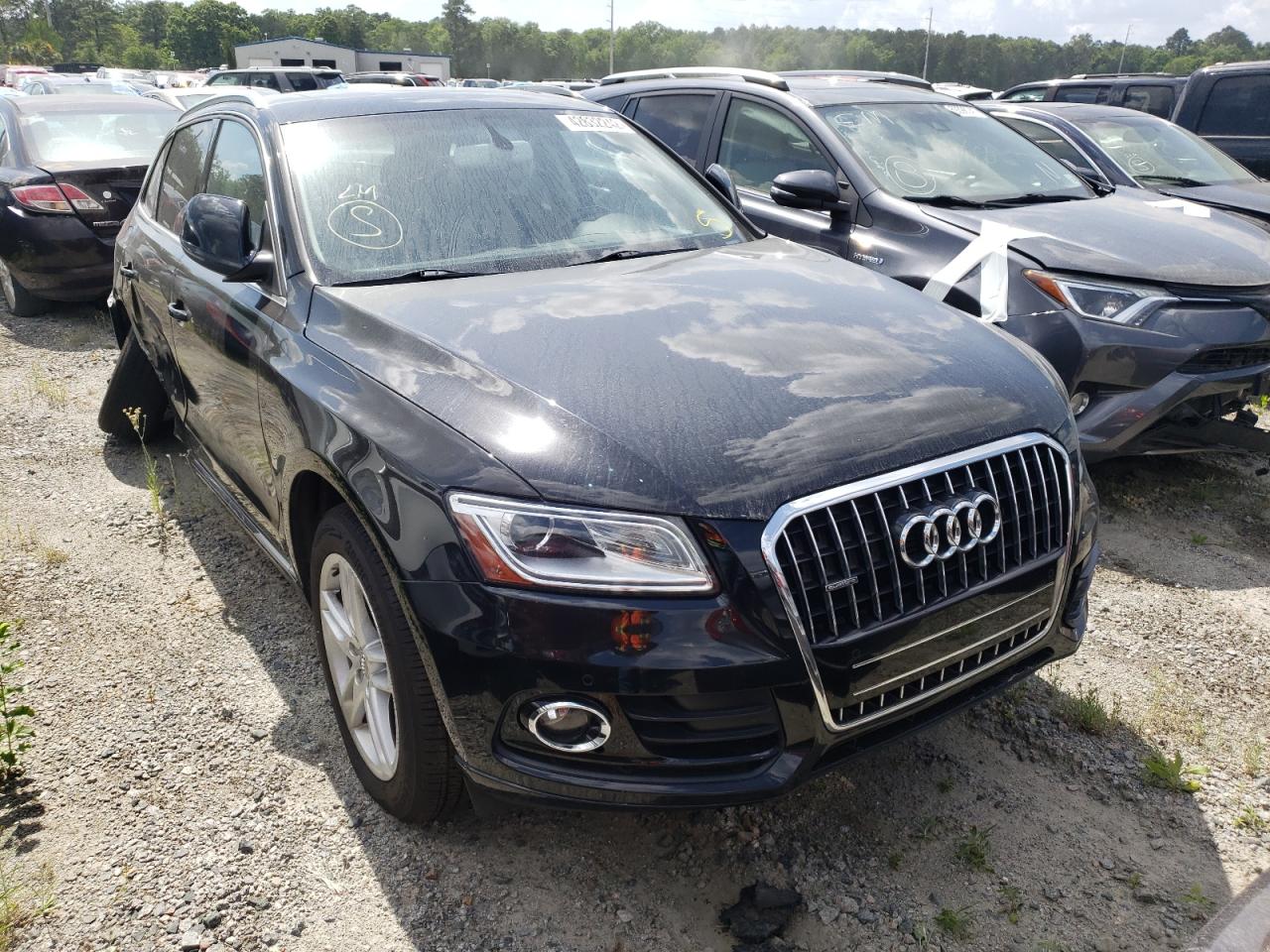 AUDI Q5 PREMIUM 2014 with VIN WA1LFAFP5EA079795 - Photo from auction