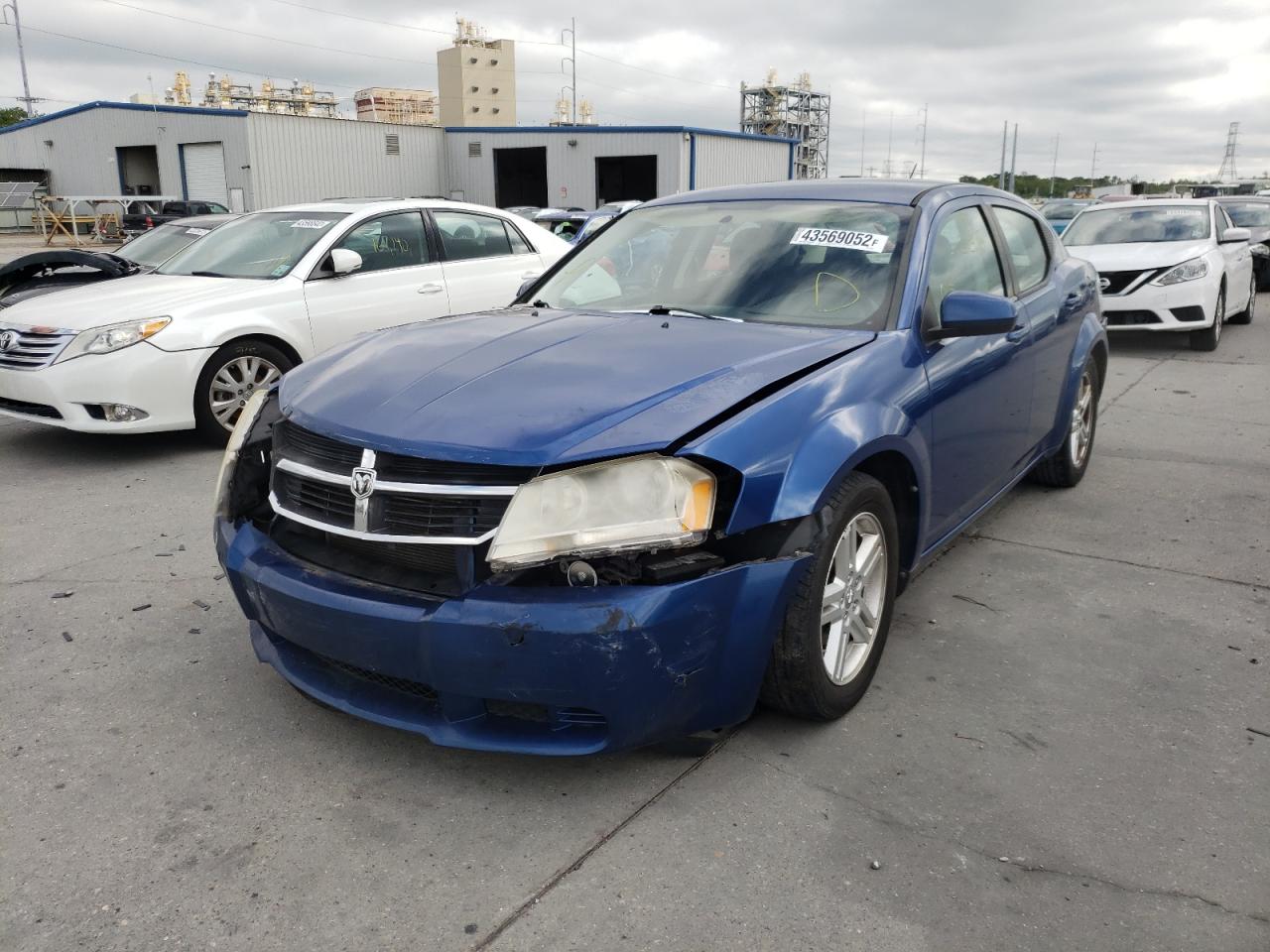 Photo 2 from auction – 2010 DODGE AVENGER EX with VIN 1B3CC1FB5AN201899