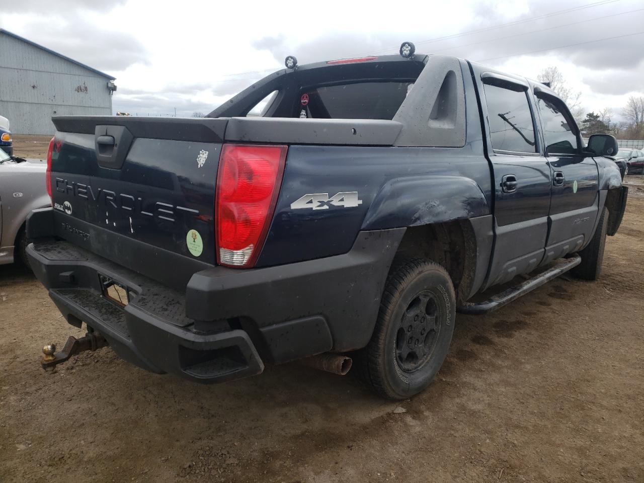 Photo 4 from auction – 2004 CHEVROLET AVALANCHE with VIN 3GNEK12TX4G160716