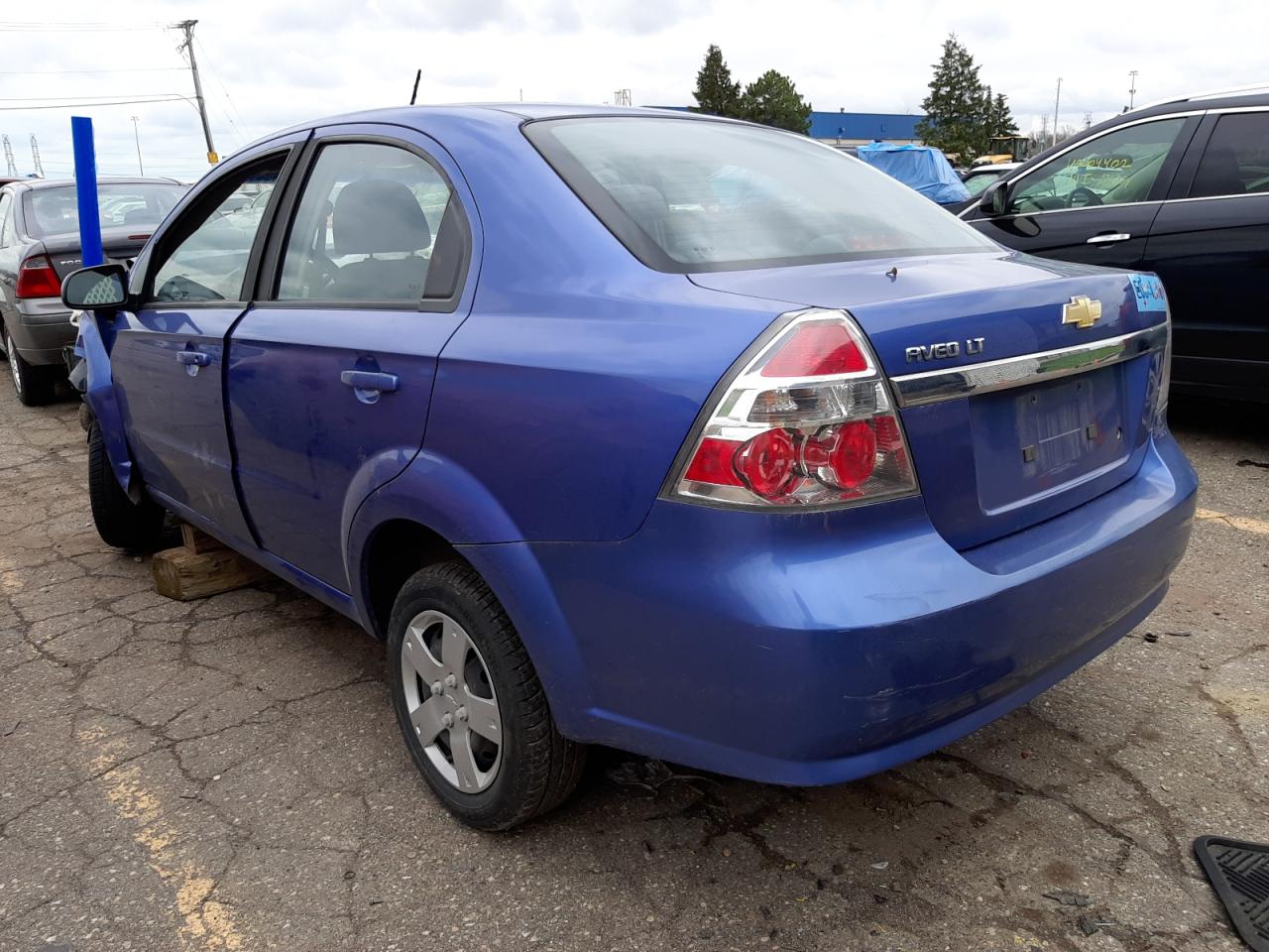Photo 3 from auction – 2009 CHEVROLET AVEO LS with VIN KL1TD56E79B378763