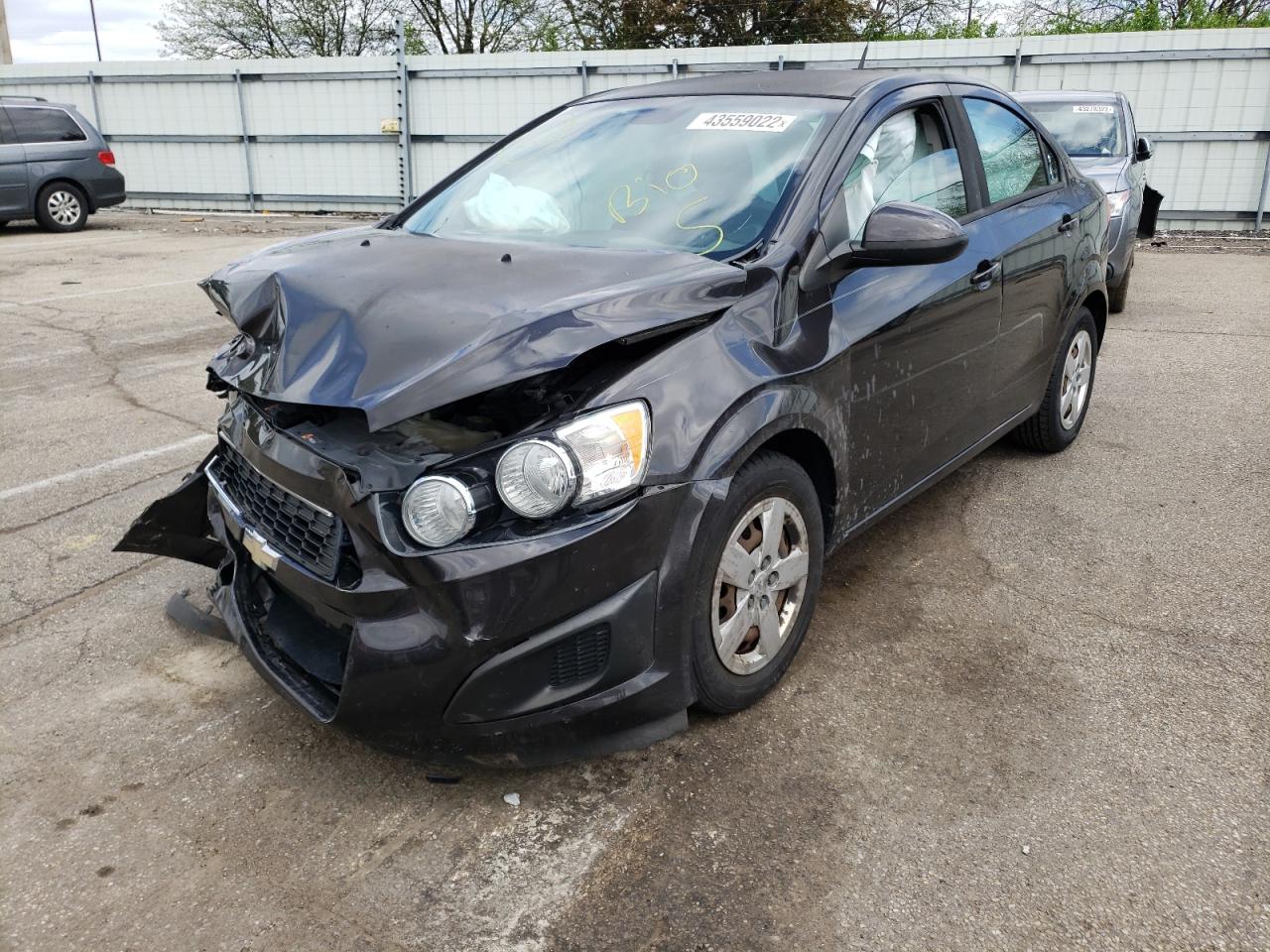 Photo 2 from auction – 2013 CHEVROLET SONIC LS with VIN 1G1JA5SH4D4207287