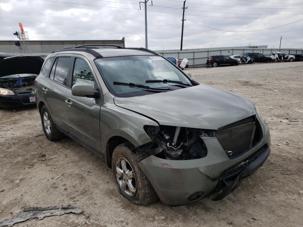 HYUNDAI SANTA FE G 2008 with VIN 5NMSG13D78H211006 - Photo from auction