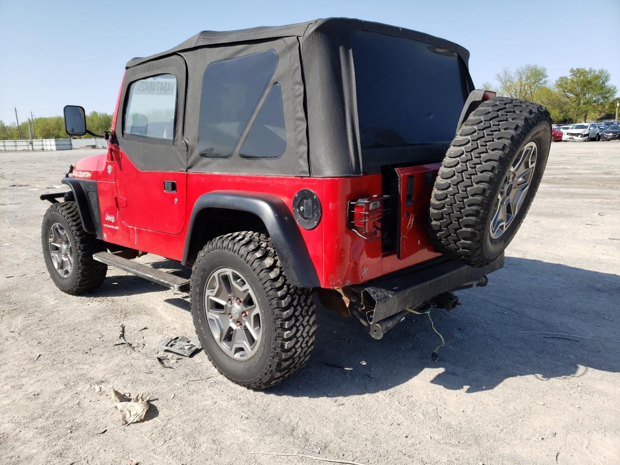 Photo 3 from auction – 2006 JEEP WRANGLER X with VIN 1J4FA39S36P734218