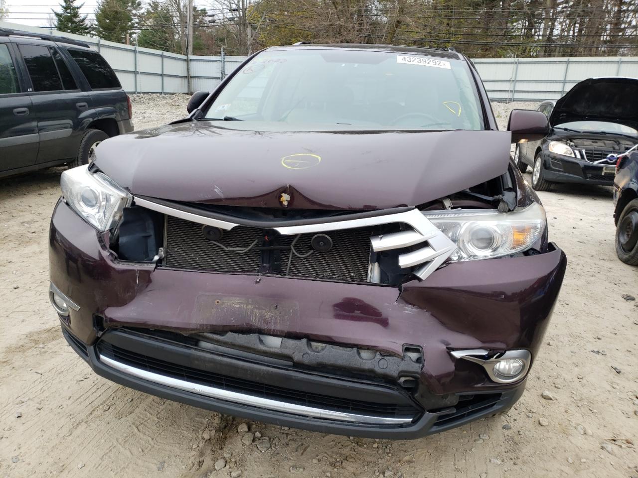 Photo 9 from auction – 2012 TOYOTA HIGHLANDER with VIN 5TDDK3EH8CS102384