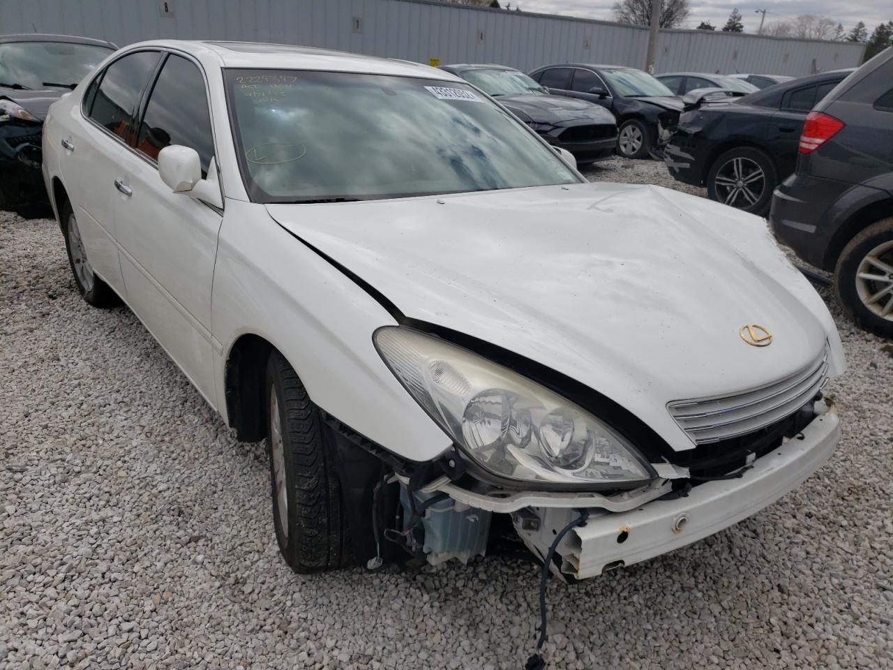 LEXUS ES 330 2004 with VIN JTHBA30G145002058 - Photo from auction