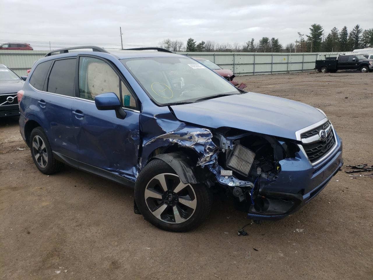 SUBARU FORESTER 2 2018 with VIN JF2SJAJC0JH597272 - Photo from auction