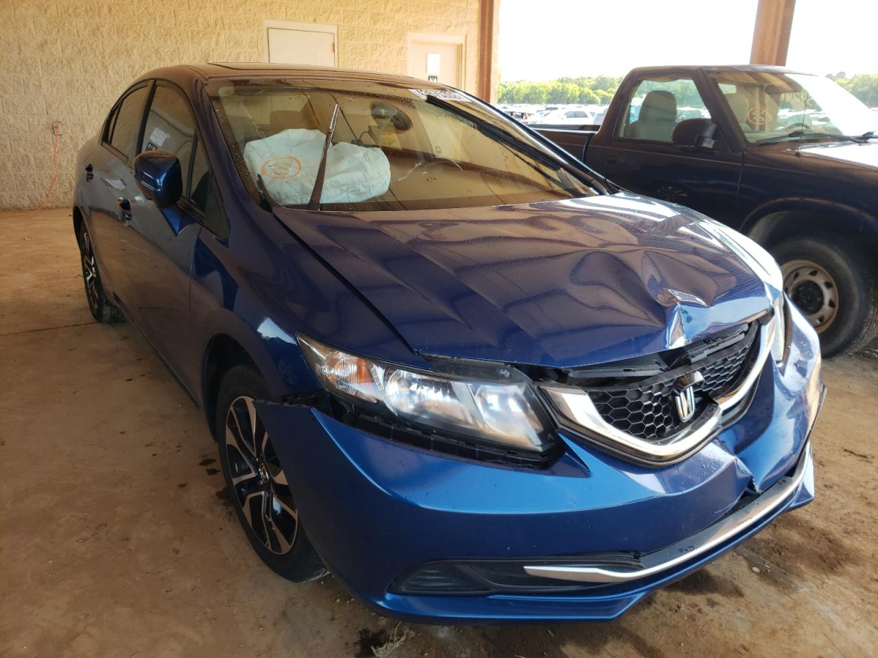 HONDA CIVIC EX 2014 with VIN 19XFB2F89EE017035 - Photo from auction