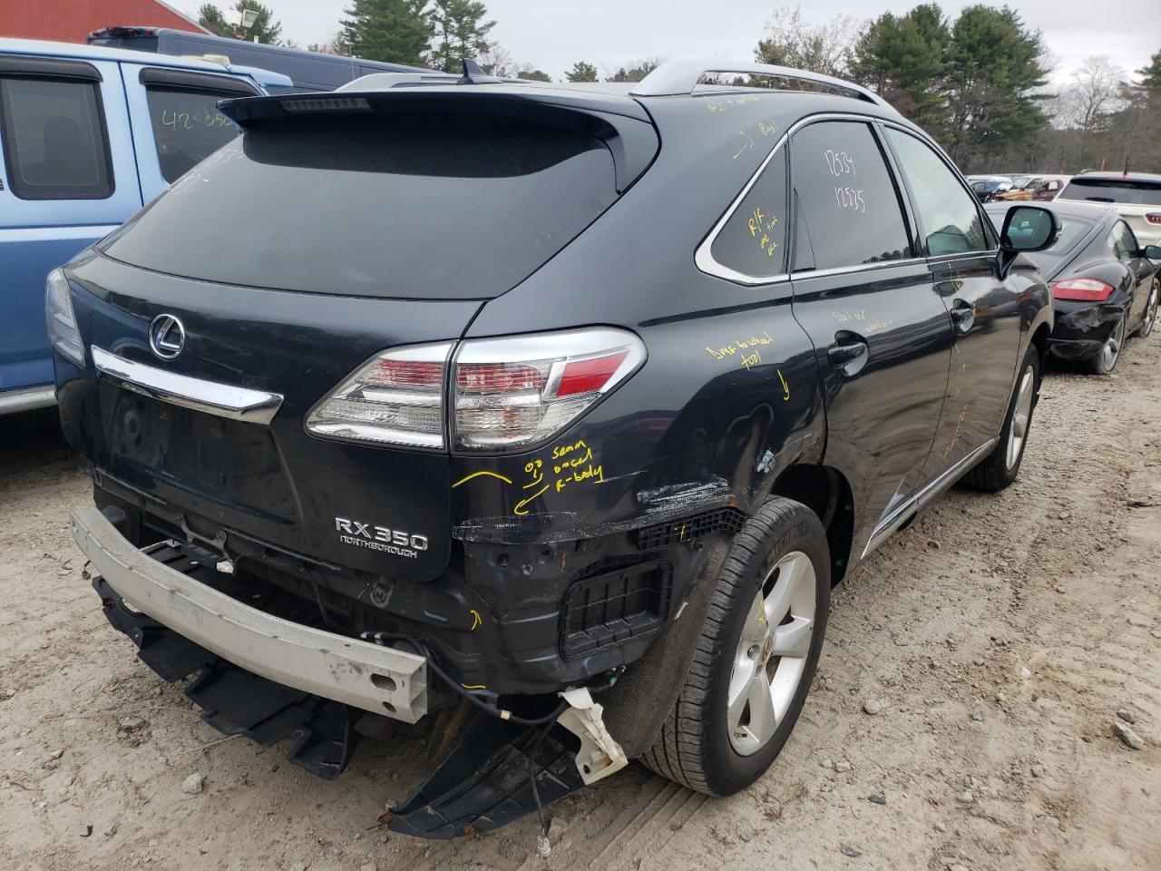 Photo 4 from auction – 2011 LEXUS RX 350 with VIN 2T2BK1BA3BC089002