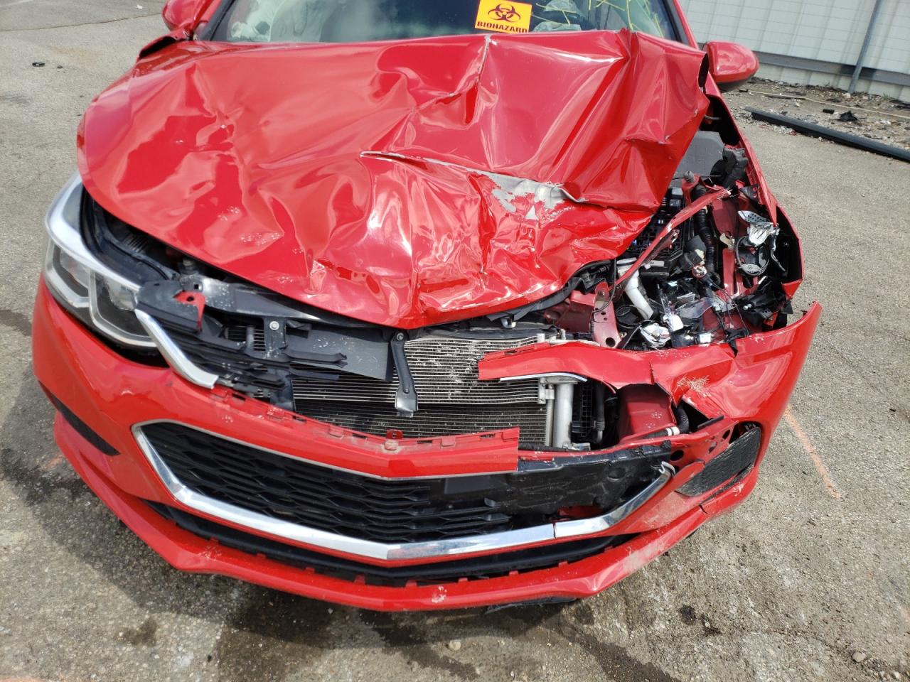 Photo 9 from auction – 2016 CHEVROLET CRUZE LS with VIN 1G1BC5SM2G7242814