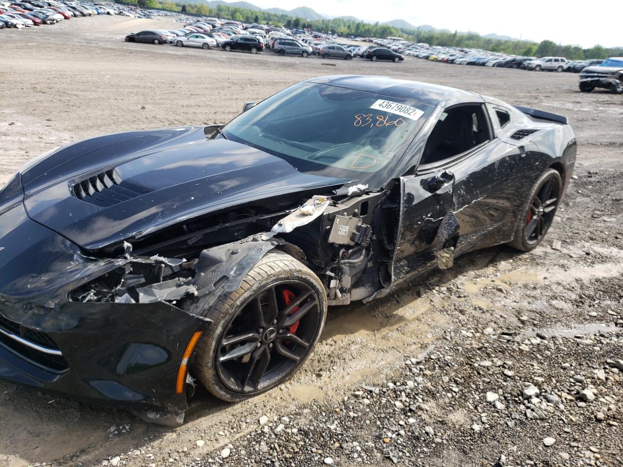 Photo 9 from auction – 2015 CHEVROLET CORVETTE S with VIN 1G1YM2D77F5102393