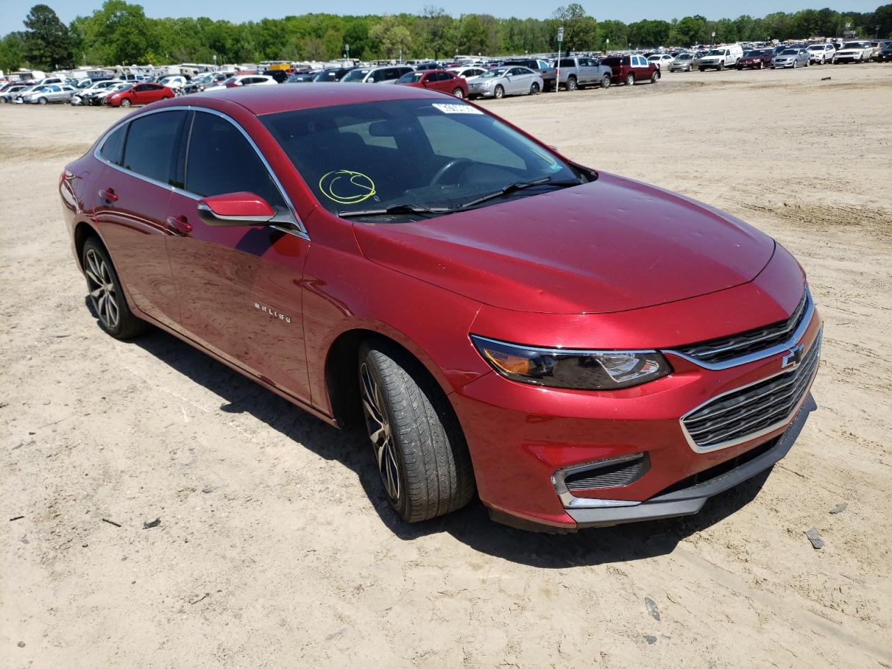 CHEVROLET MALIBU LT 2018 with VIN 1G1ZD5ST7JF255767 - Photo from auction