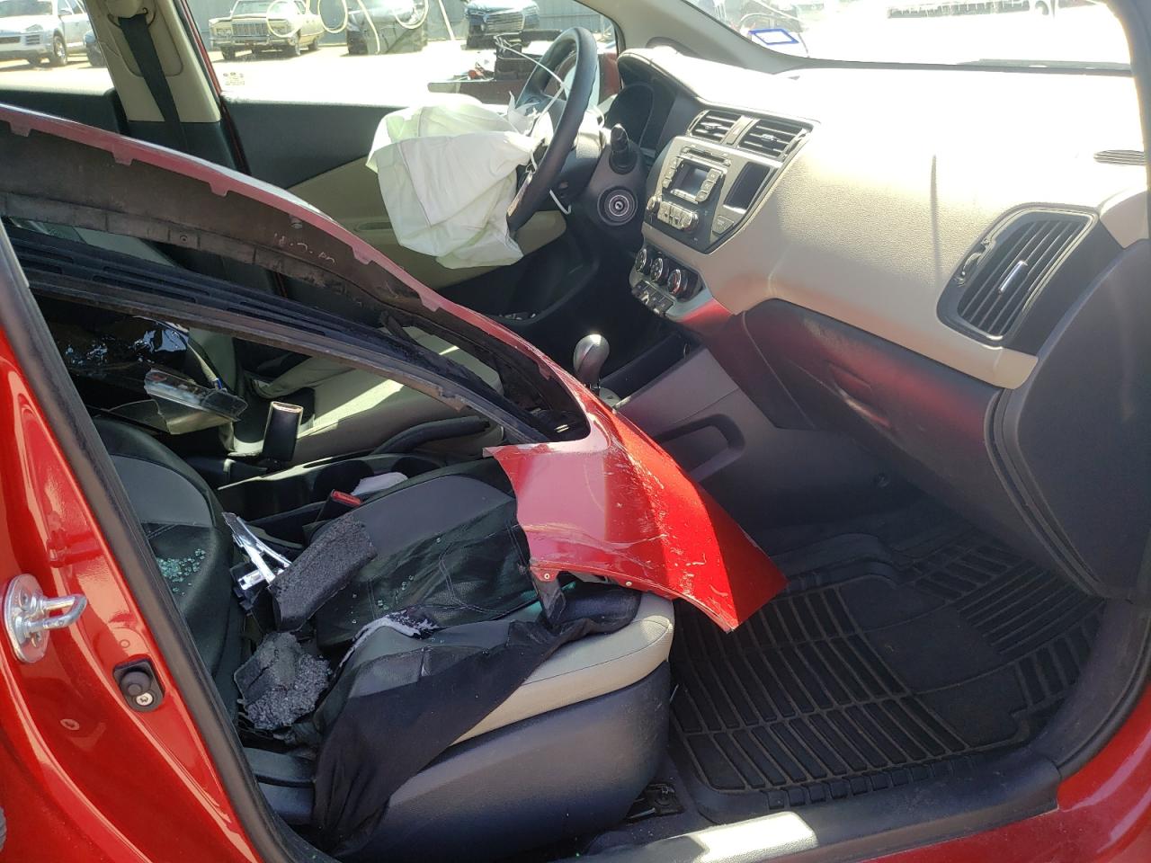 Photo 5 from auction – 2015 KIA RIO LX with VIN KNADM4A38F6453534