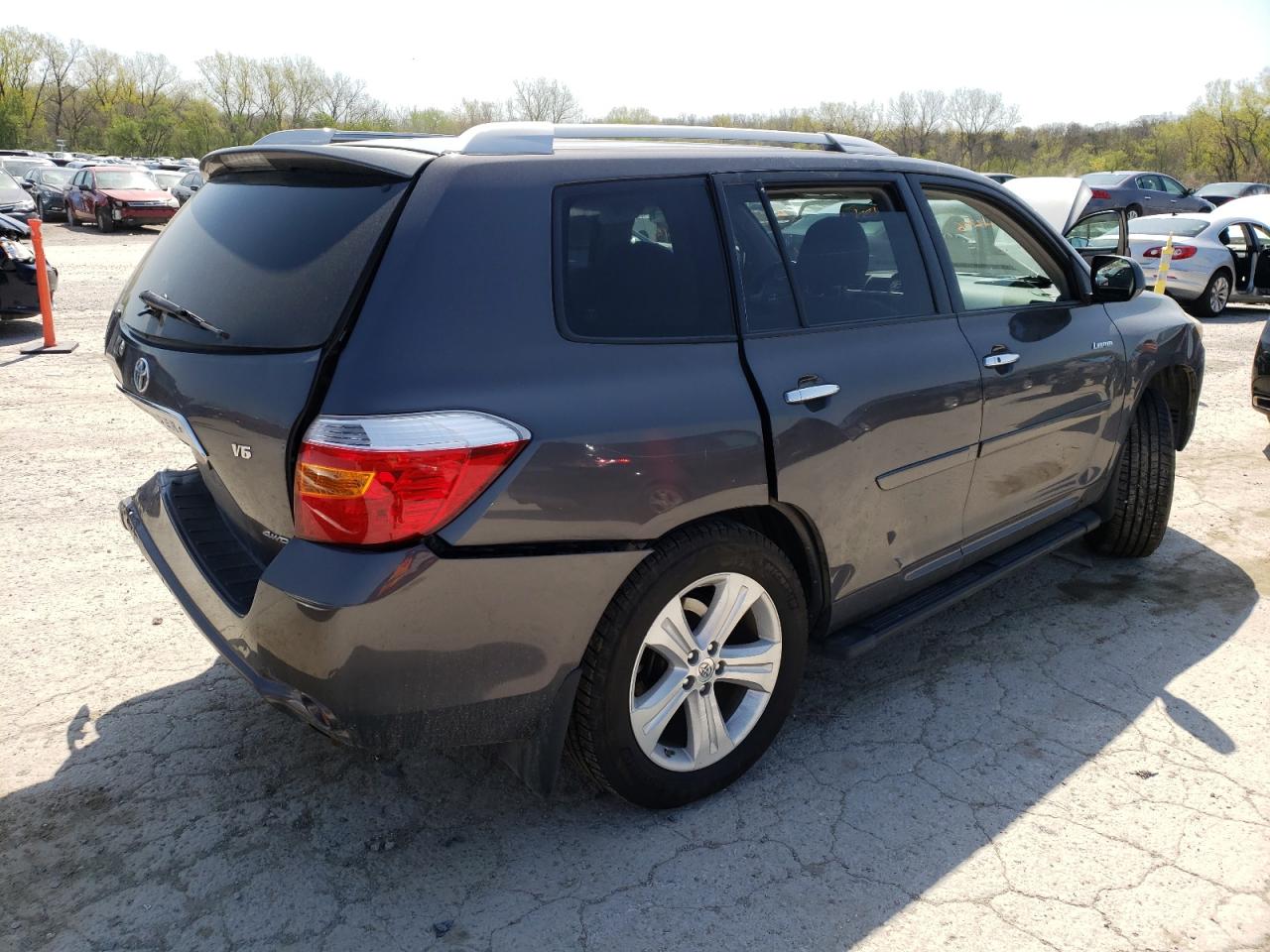 Photo 4 from auction – 2008 TOYOTA HIGHLANDER with VIN JTEES42AX82060246