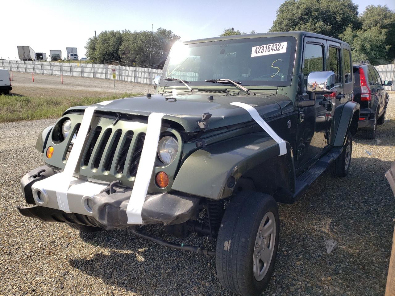 Photo 2 from auction – 2009 JEEP WRANGLER U with VIN 1J4GA59169L700213