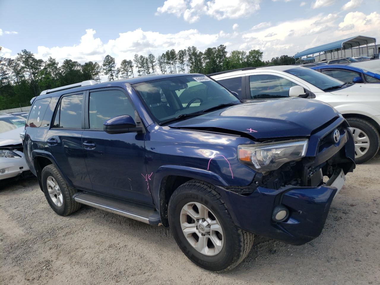 TOYOTA 4RUNNER SR 2014 with VIN JTEZU5JR1E5065001 - Photo from auction
