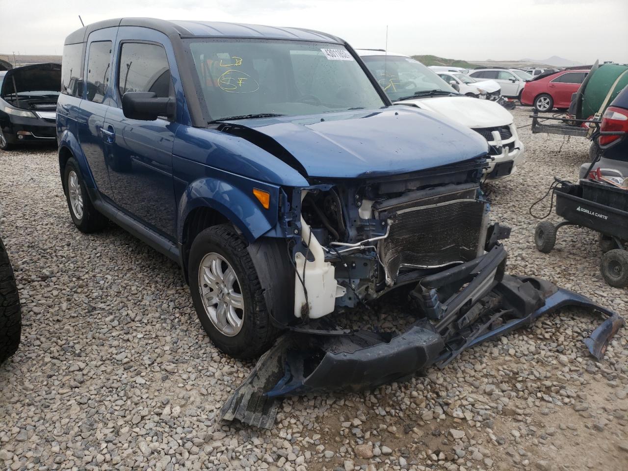 HONDA ELEMENT EX 2008 with VIN 5J6YH28728L007576 - Photo from auction