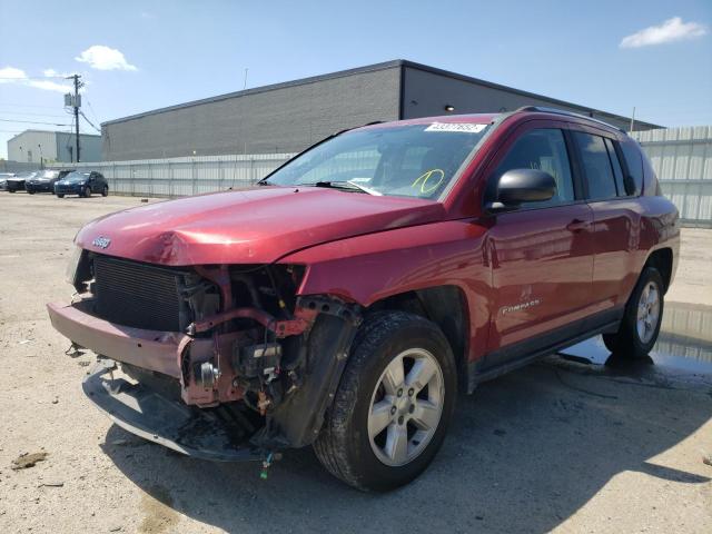 Photo 2 from auction – 2014 JEEP COMPASS SP with VIN 1C4NJCBA4ED775329