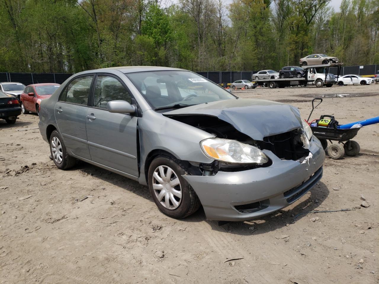 Photo 1 from auction – 2004 TOYOTA COROLLA CE with VIN 2T1BR32E74C227349