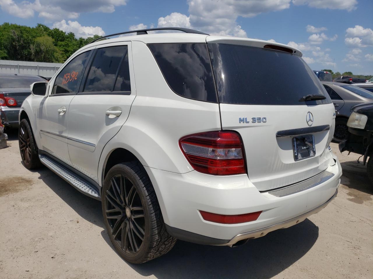 Photo 3 from auction – 2009 MERCEDES-BENZ ML 350 with VIN 4JGBB86E69A486529